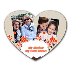 mothers day - Heart Mousepad