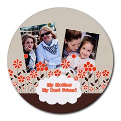 mothers day - Collage Round Mousepad