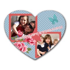 mothers day - Heart Mousepad