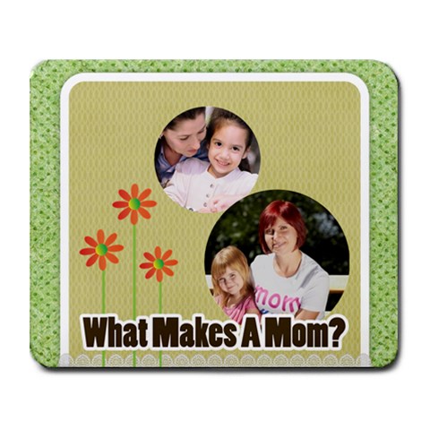 Mothers Day By Mom 9.25 x7.75  Mousepad - 1