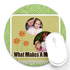 mothers day - Round Mousepad