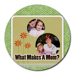 mothers day - Collage Round Mousepad