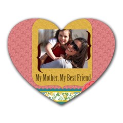 mothers day - Heart Mousepad