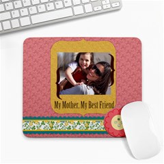 mothers day - Large Mousepad