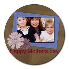 mothers day - Collage Round Mousepad