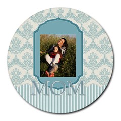 mothers day - Collage Round Mousepad