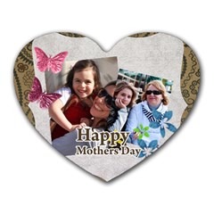 mothers day - Heart Mousepad