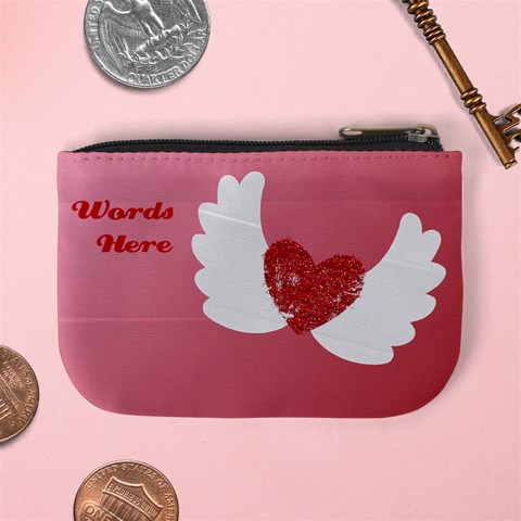 Joy Coin Purse By One Of A Kind Design Studio Back