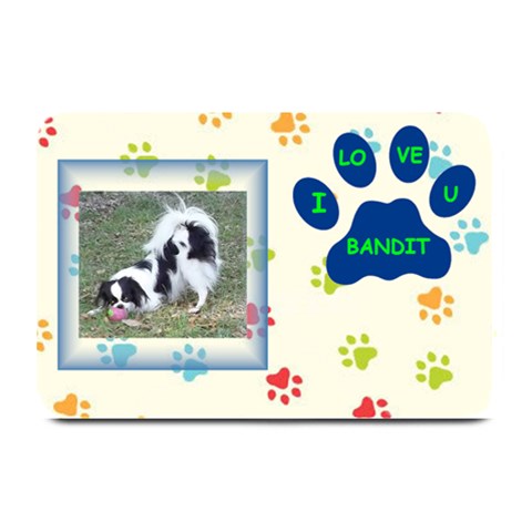 Doggie Food Mat By Joy Johns 18 x12  Plate Mat