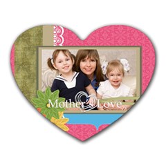 mothers day - Heart Mousepad