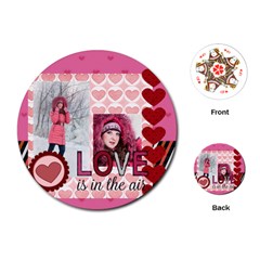 love - Playing Cards Single Design (Round)