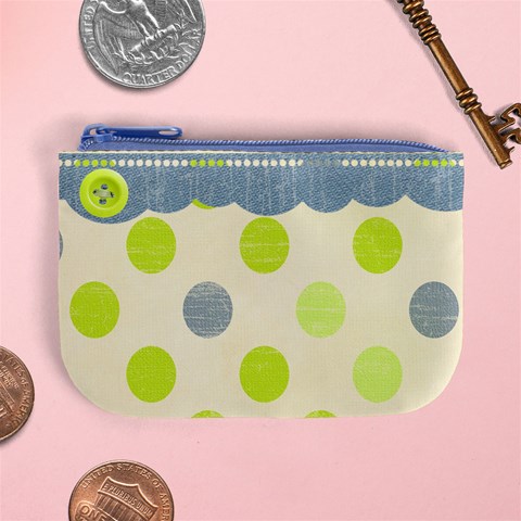Mini Coin Purse By Deca Front
