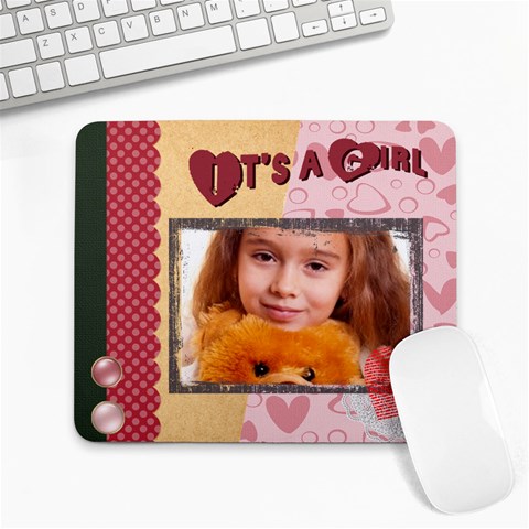 Girl By Joely 9.25 x7.75  Mousepad - 1