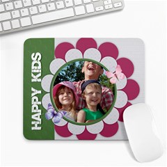 girl - Large Mousepad