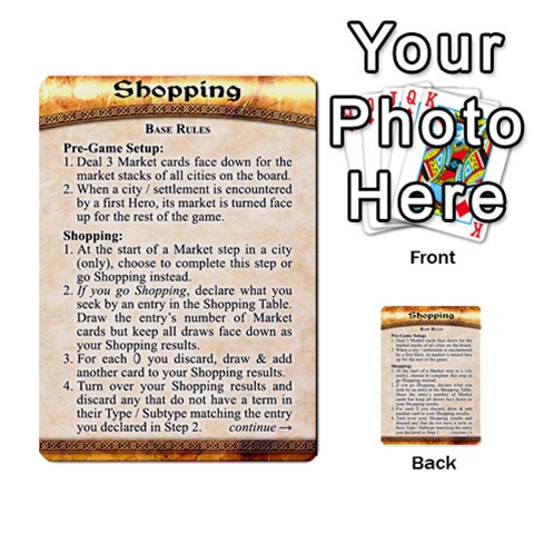 Cities Of Adventure: Reference Cards By Fantastic Diversions / Ofgi Back 53