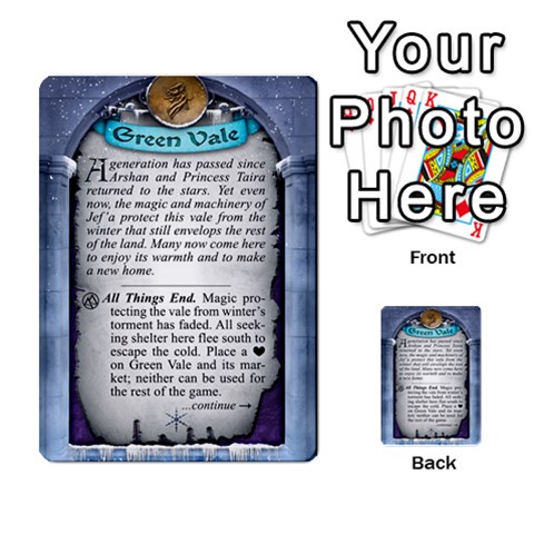 Cities Of Adventure: Reference Cards By Fantastic Diversions / Ofgi Back 11