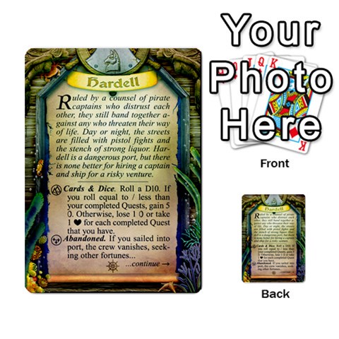 Cities Of Adventure: Reference Cards By Fantastic Diversions / Ofgi Back 22