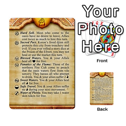 Cities Of Adventure: Reference Cards By Fantastic Diversions / Ofgi Front 45