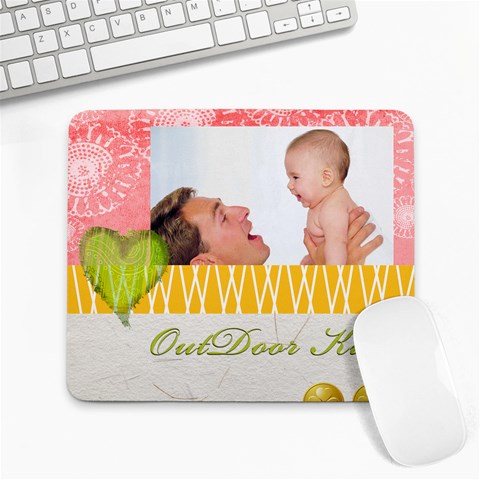 Girl By Joely 9.25 x7.75  Mousepad - 1