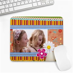 girl - Large Mousepad