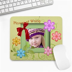 girl - Large Mousepad