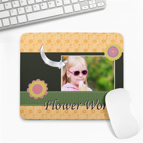 Girl By Joely 9.25 x7.75  Mousepad - 1