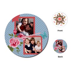 mothers day - Playing Cards Single Design (Round)