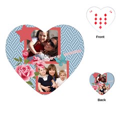 mothers day - Playing Cards Single Design (Heart)