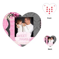 kids - Playing Cards Single Design (Heart)