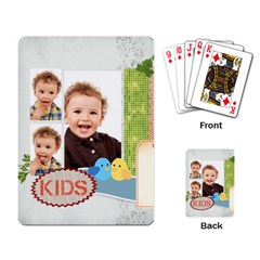 kids - Playing Cards Single Design (Rectangle)