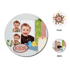 kids - Playing Cards Single Design (Round) kids - Playing Cards Single Design (Round)