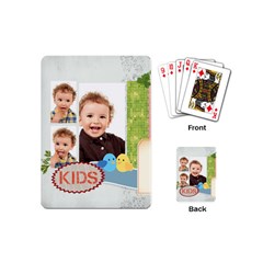 kids - Playing Cards Single Design (Mini)