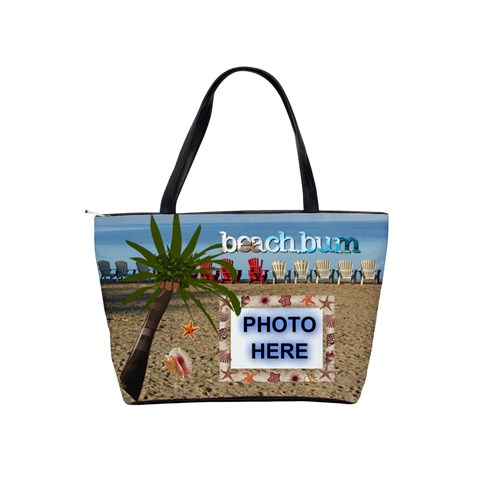 Beach Bum Shoulder Bag By Joy Johns Back