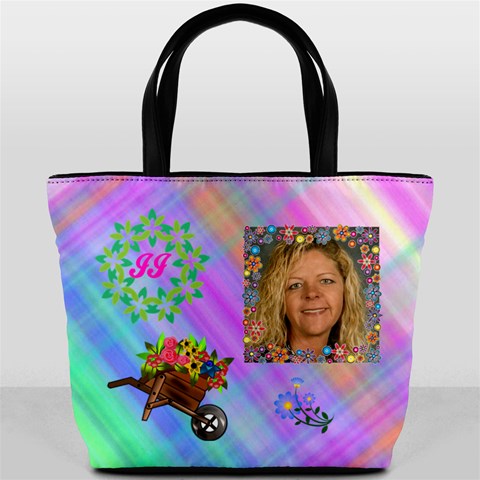 Flower Bucket Bag By Joy Johns Front