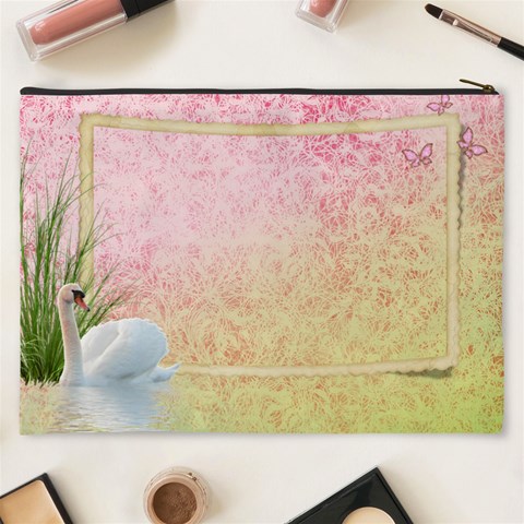 Tranquil Cosmetic Bag (xxxl) By Deborah Back