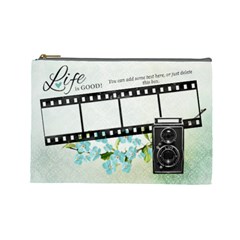 Forget Me Not Cosmetic Bag Large (7 styles) - Cosmetic Bag (Large)