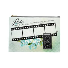 Forget Me Not Cosmetic Bag Large (7 styles) - Cosmetic Bag (Large)