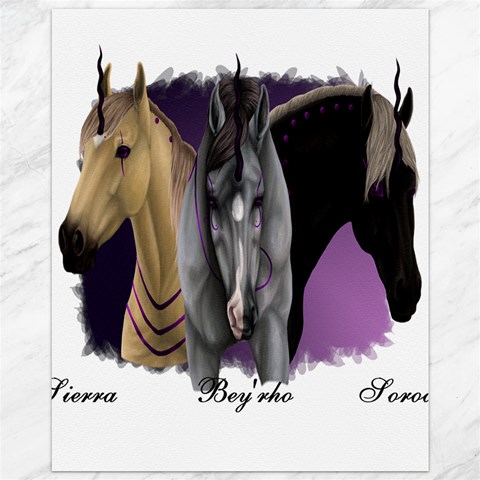 Spirit Horse By Linda Carver 10.95 x13.48  Canvas - 1