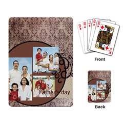 fathers day - Playing Cards Single Design (Rectangle)