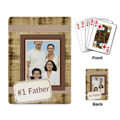 fathers day - Playing Cards Single Design (Rectangle)