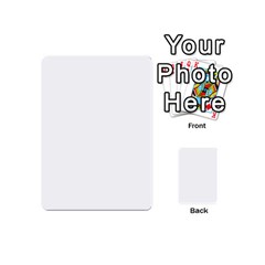 BLANK MINI CARD DESIGN - Playing Cards 54 Designs (Mini)