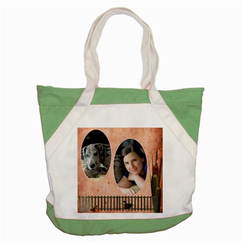 Country Accent Tote Bag By Deborah Front