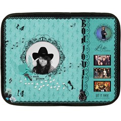 bon jovi - Two Sides Fleece Blanket (Mini)