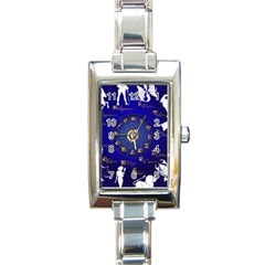 horoscope - Rectangle Italian Charm Watch