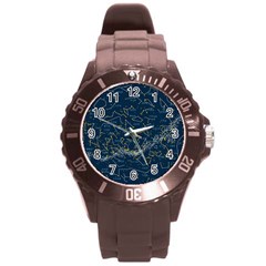 horoscope - Round Plastic Sport Watch (L)