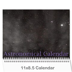 2014 Astronomical Events Calendar - Wall Calendar 11  x 8.5  (12-Months)