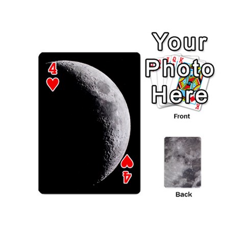 Mini Moon Cards By Bg Boyd Photography (bgphoto) Front - Heart4