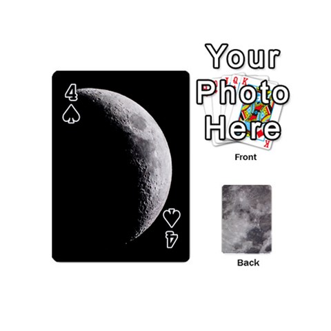 Mini Moon Cards By Bg Boyd Photography (bgphoto) Front - Spade4