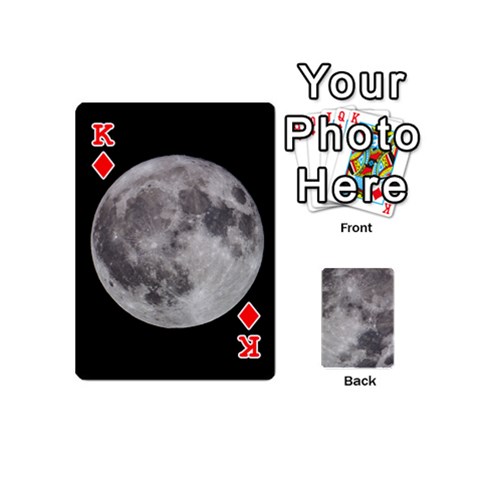 King Mini Moon Cards By Bg Boyd Photography (bgphoto) Front - DiamondK