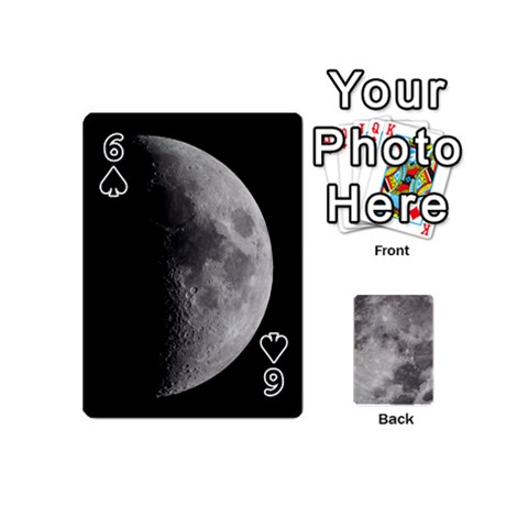 Mini Moon Cards By Bg Boyd Photography (bgphoto) Front - Spade6